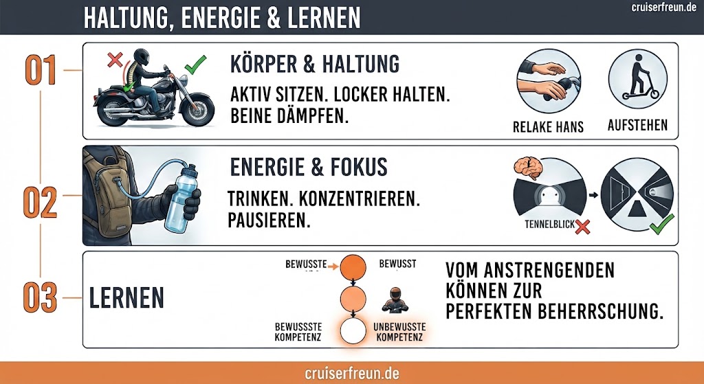 Haltung, Energie und Lernen